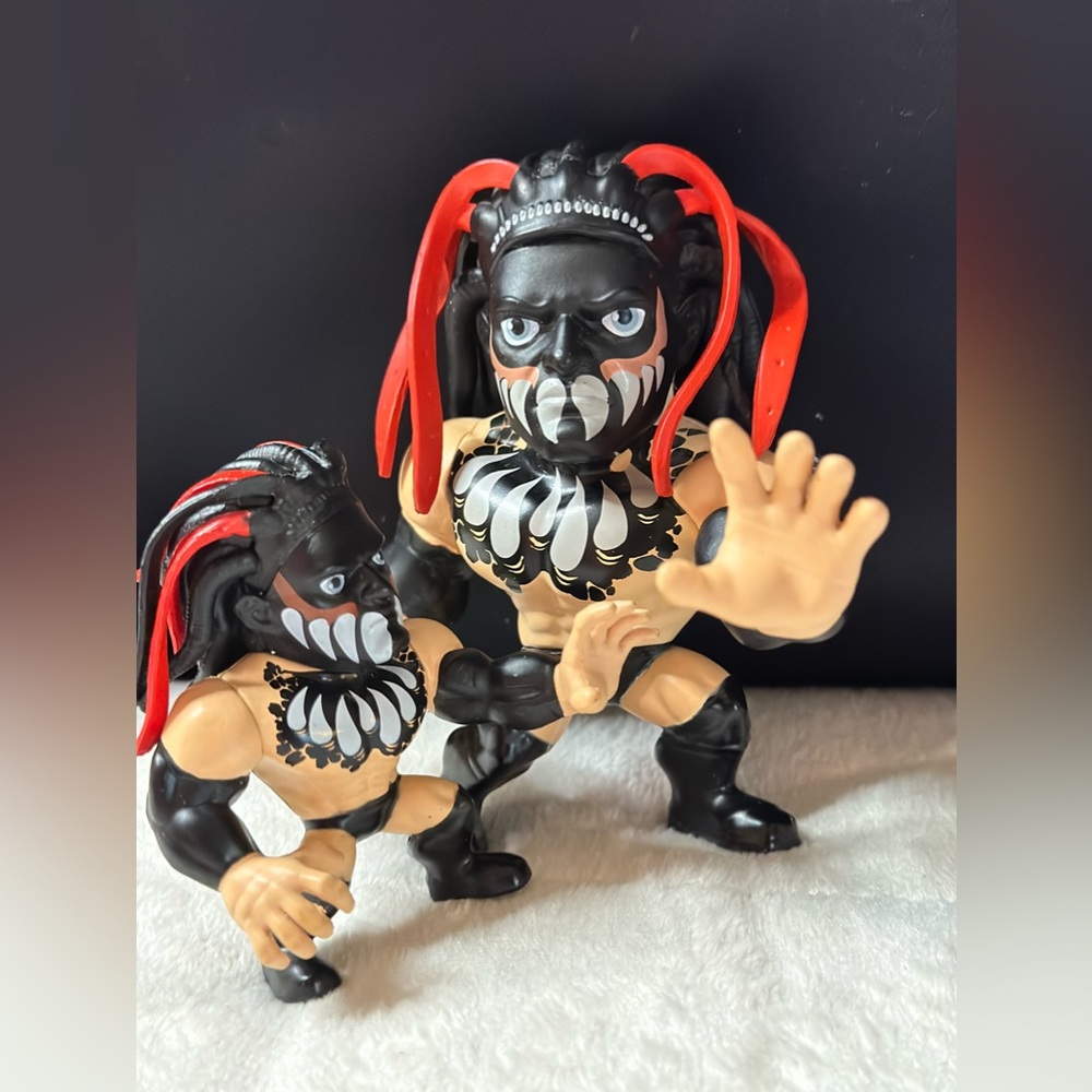 WWE Finn Balor 4” & 2.5” Die Cast Metal Action Figures